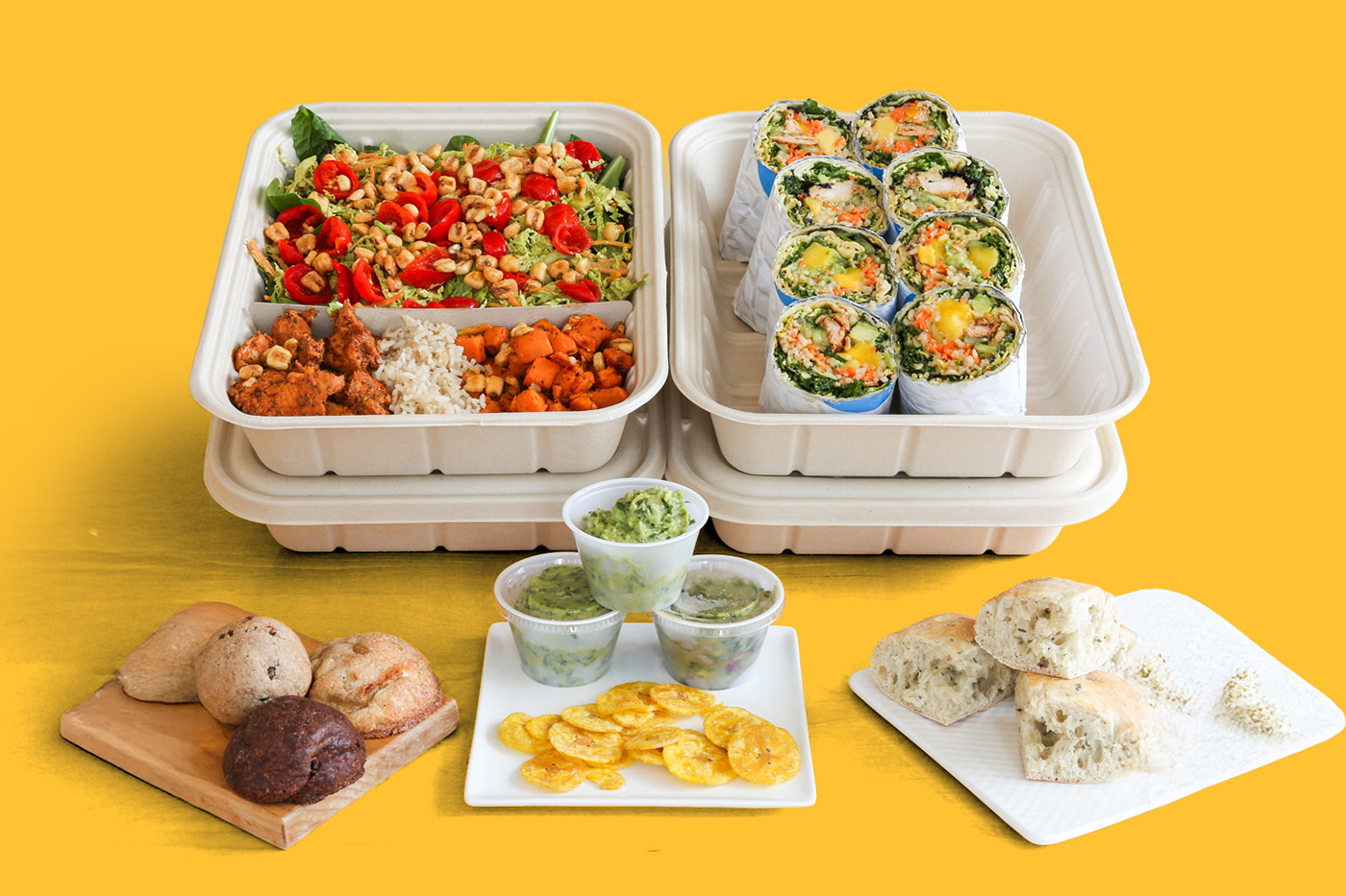 catering menu by cafe laundwer