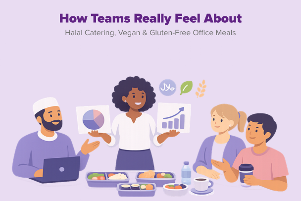How Teams Really Feel About Halal Catering, Vegan & Gluten-Free Office Meals