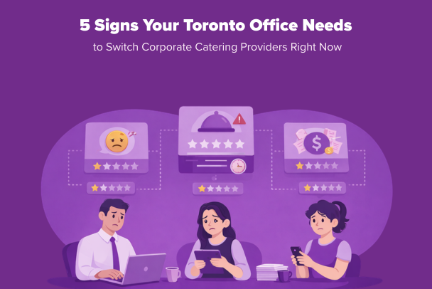 switch corporate catering provider Toronto