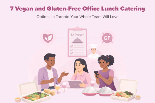 vegan gluten-free office catering Toronto