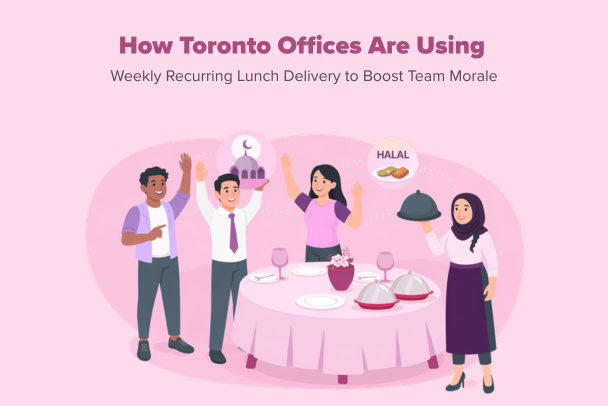 recurring office lunch delivery Toronto
