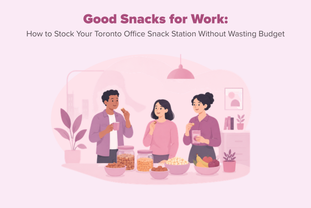 good snacks for offfice snack station