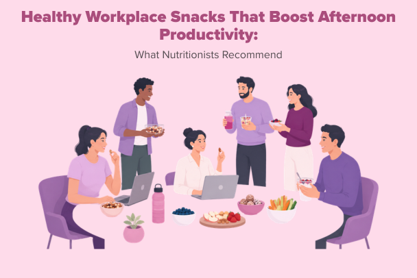 healthy workplace snacks to boost afternoon productivity
