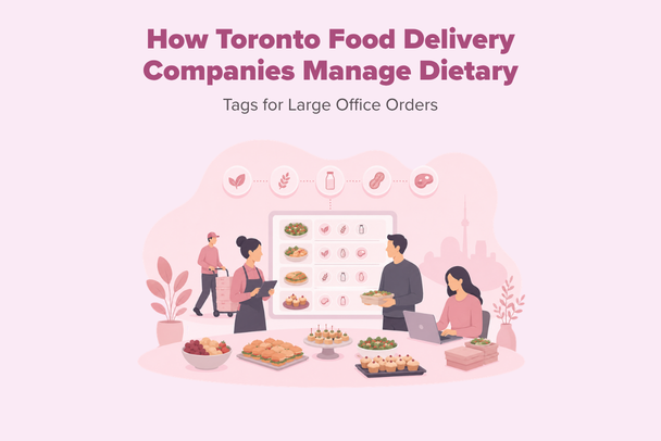How Toronto Food Delivery Companies Manage Dietary Tags for Large Office Orders
