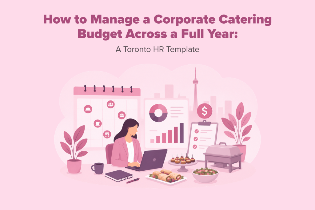 manage corporate catering