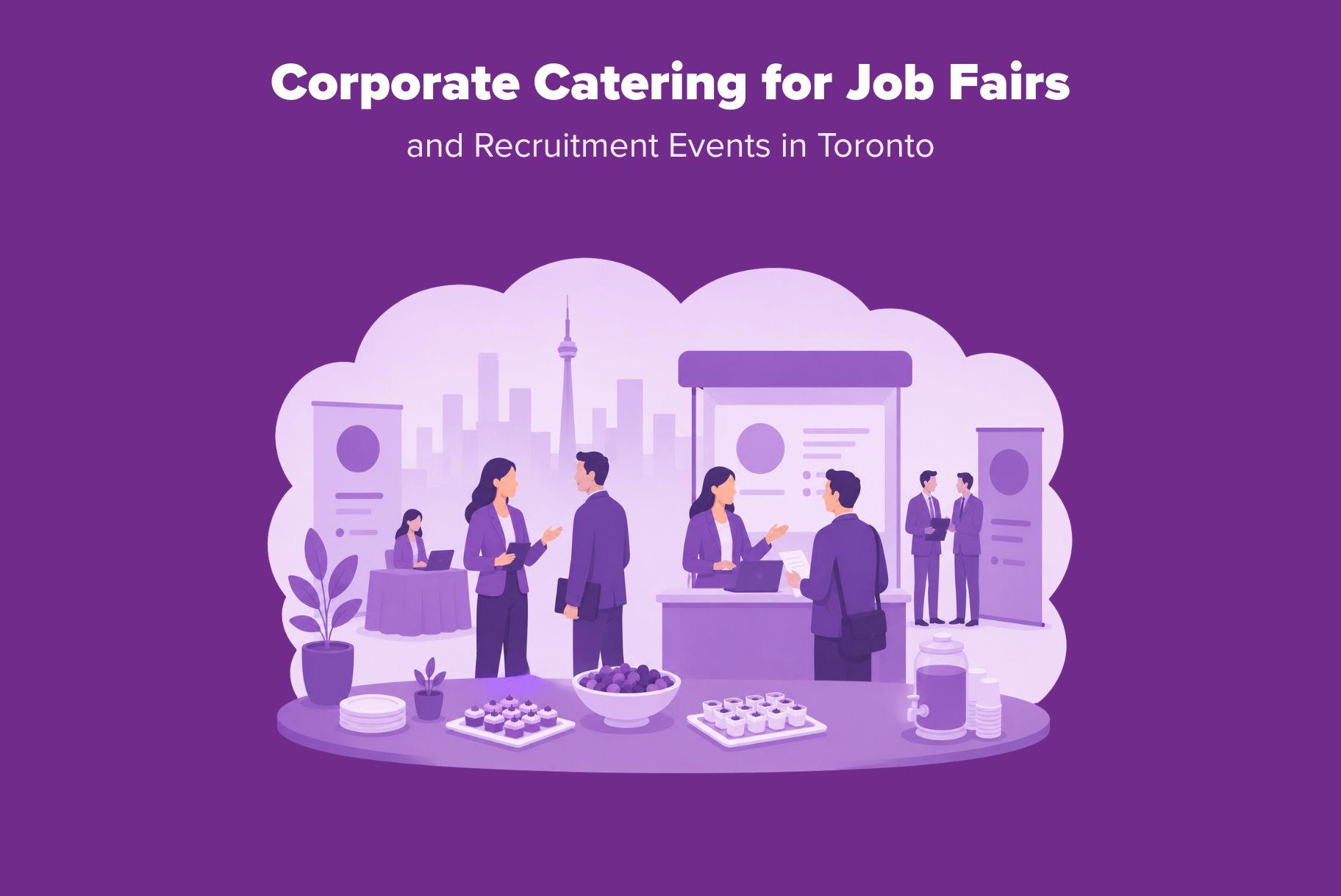 corporate catering for job fairs and events