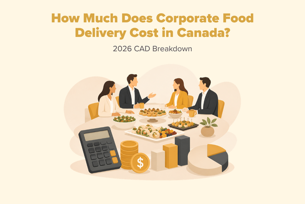 How Much Does Corporate Food Delivery Cost in Canada? 2026 CAD Breakdown