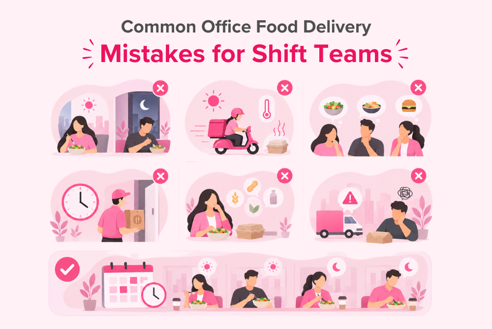 office food delivery mistakes
