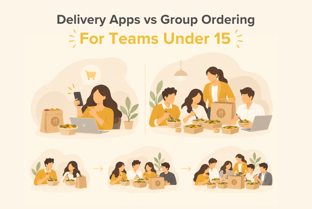 delivery app vs group ordering