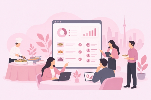 tracking team spendings on food delivery