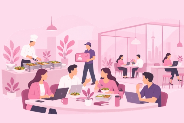 food delivery toronto co working space